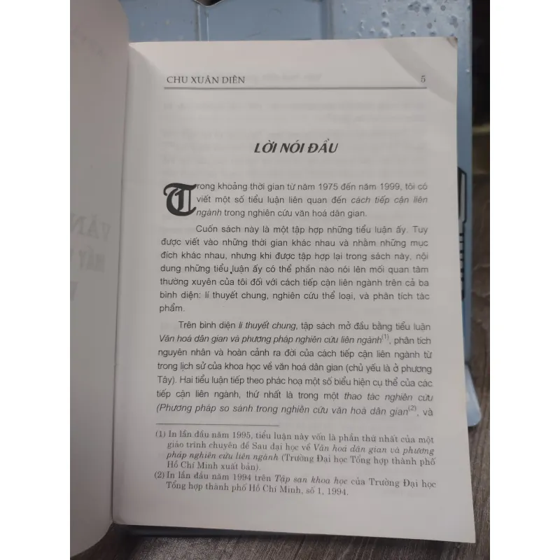 Sách: Văn hoá Dân gian, mấy vấn đề phương pháp luận và nghiên cứu thể loại - (A2) 752485