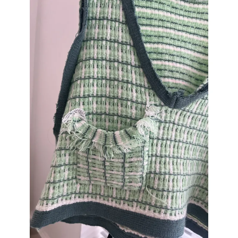 Áo ba lỗ kiểu vải tweed  1019472