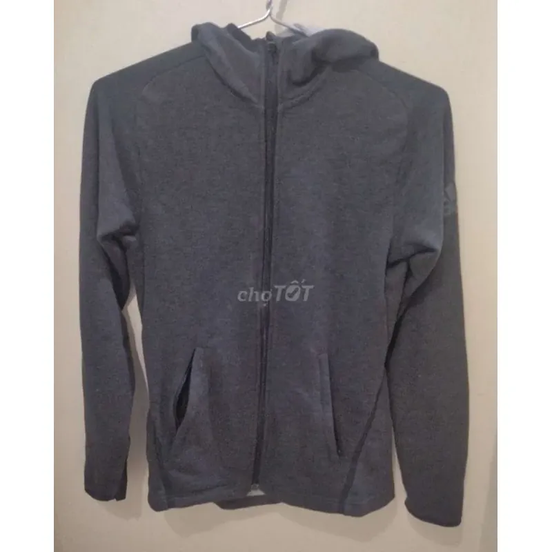 Áo Nỉ Chống Nắng Unisex Xám Adidas Size XS 713773
