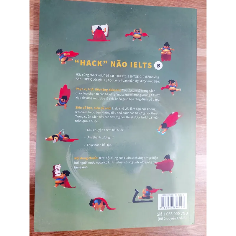 Bộ 2 cuốn Hack não IELTS 657499