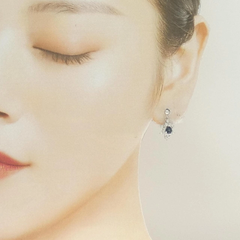 PT900 Bông tai Sapphire 0.76CT - Hàng hiệu Chính hãng 864696