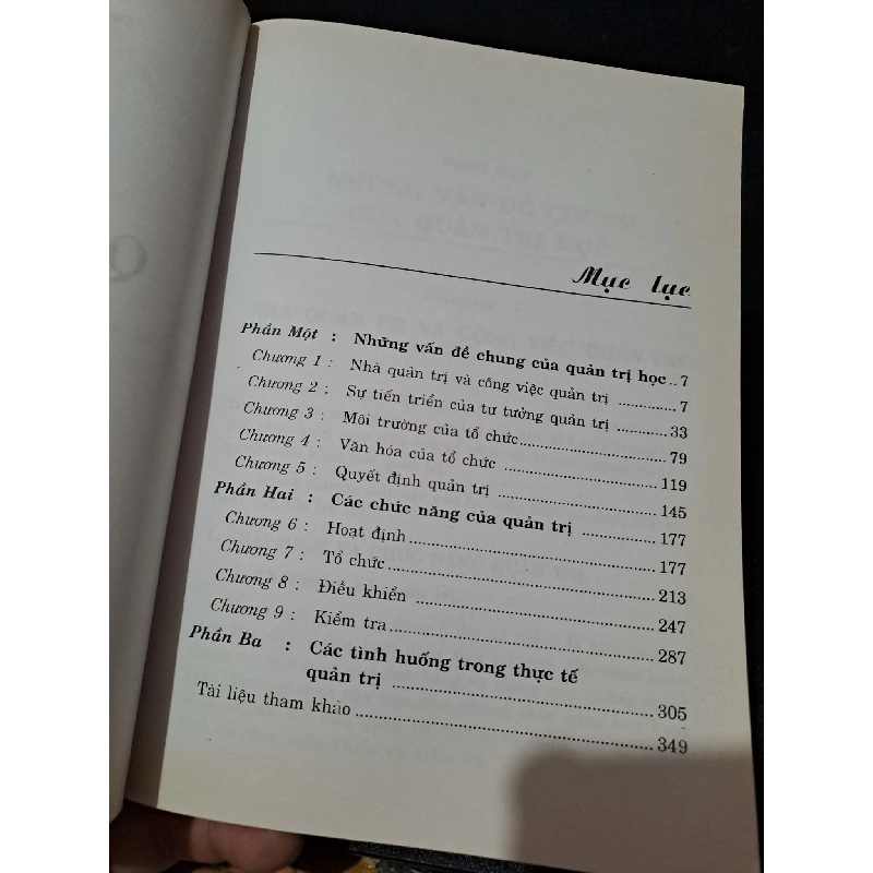 Quản trị học mới 80% bẩn bìa, ố nhẹ, tróc gáy 2010 PGS.TS. Nguyễn Thị Liên Diệp HCM1604 QUẢN TRỊ 924205