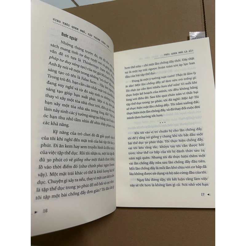 Gieo thói quen nhỏ, gặt thành công lớn 471281