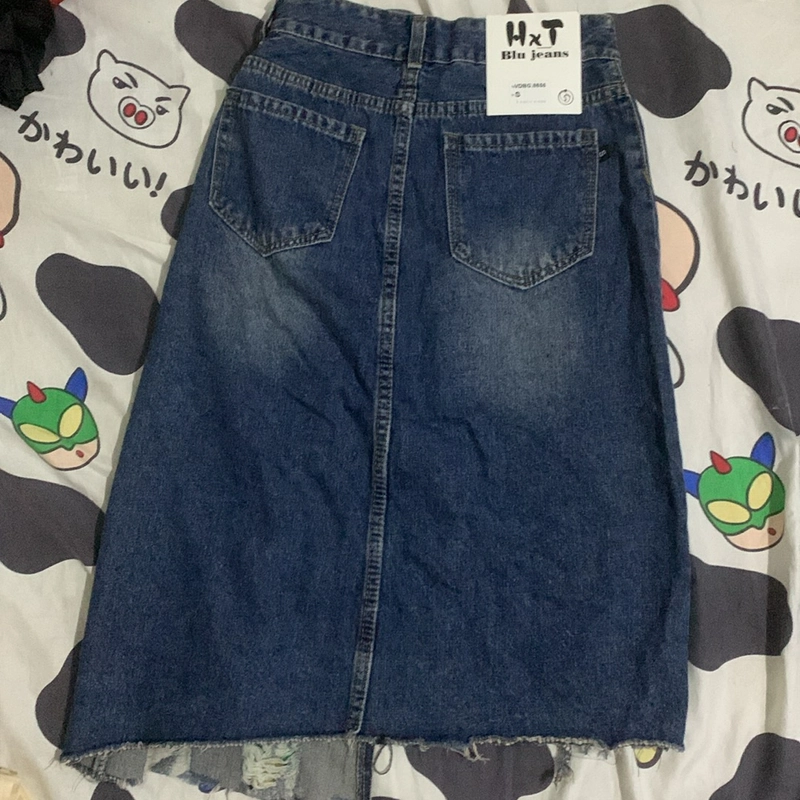Chân váy jean size s 443885