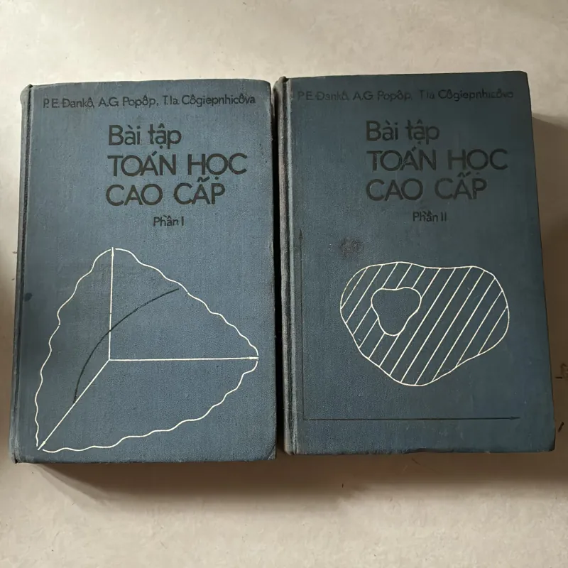 Bài tập toán cao cấp - P.E. Danko và cộng sự - 1983s 745146
