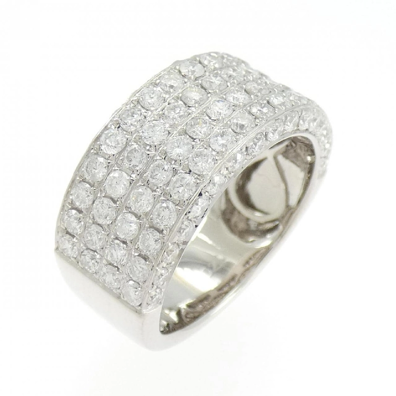 Nhẫn kim cương Pavé K18WG 2.00CT - Hàng hiệu Chính hãng 850209