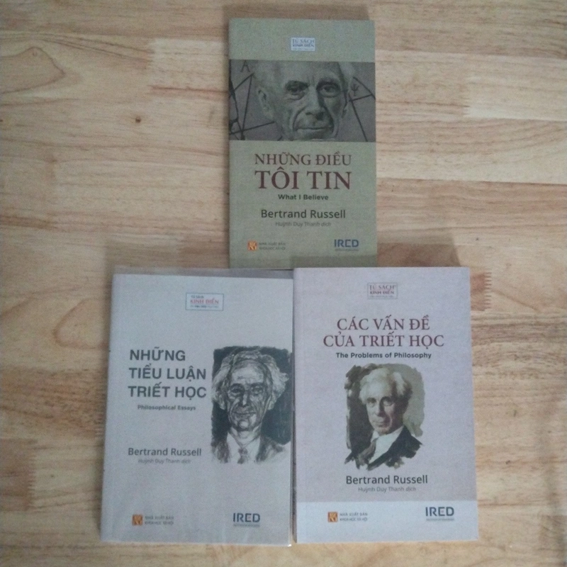 Bộ triết học Bertrand Russell: Những điều tôi tin, Các vấn đề của triết học, ... 546301