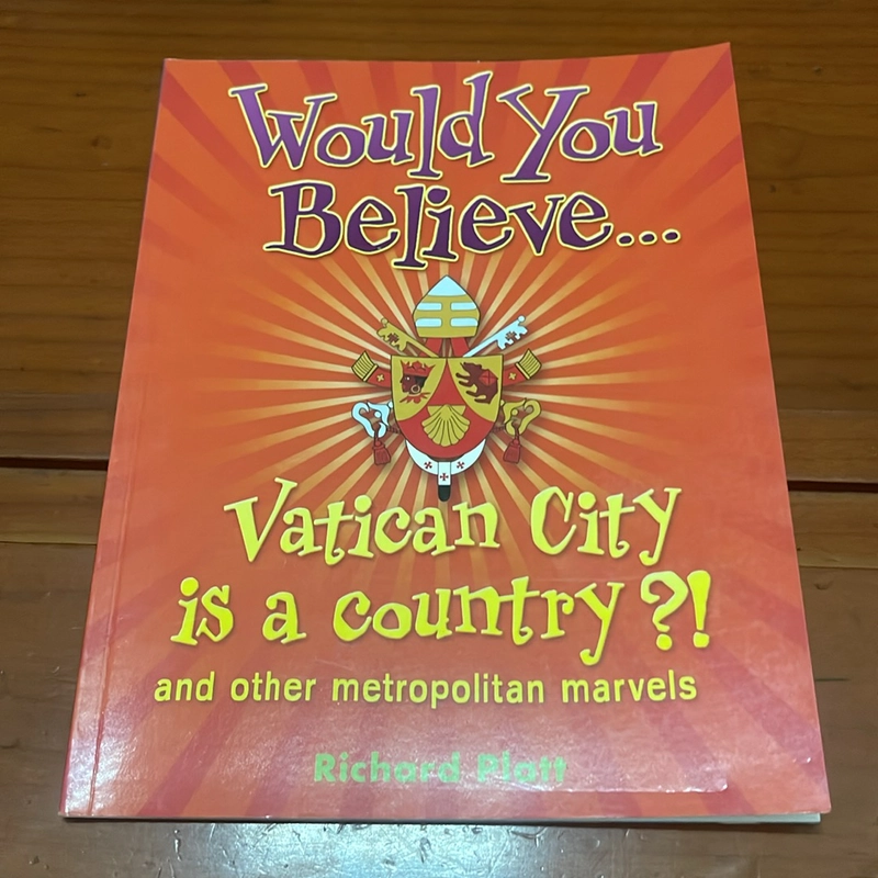 PICTURE BOOK Vatican city is a country? 534152
