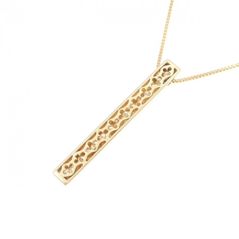 Dây chuyền kim cương K18YG 0.50CT - Hàng hiệu Chính hãng 860662