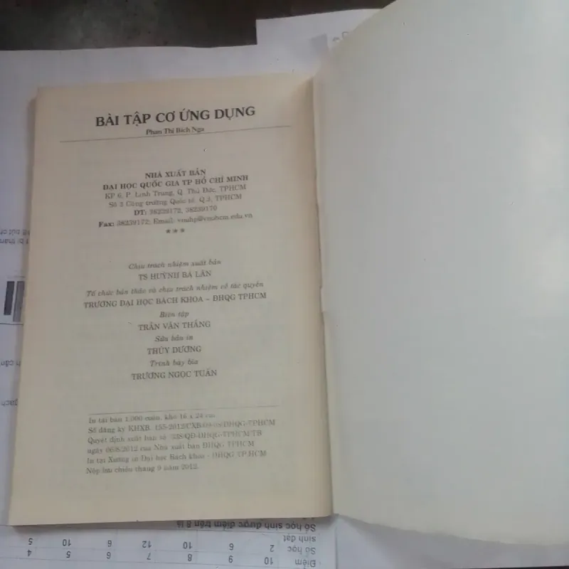 Bài Tập Cơ Ứng Dụng 753347