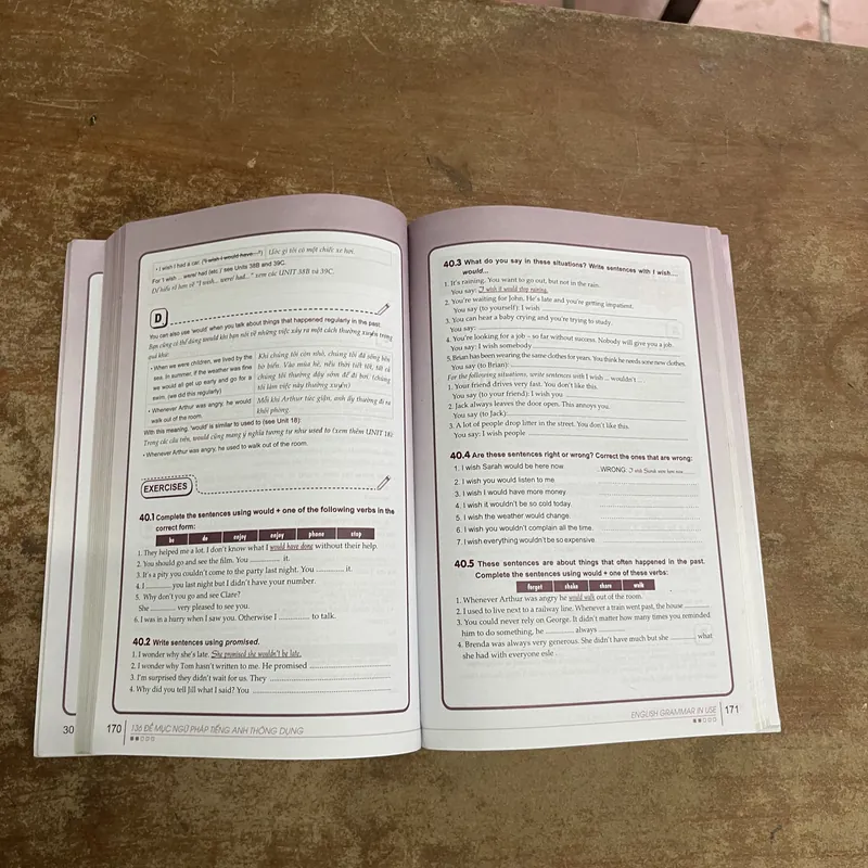 136 ĐỀ MỤC NGỮ PHÁP TIẾNG ANH THÔNG DỤNG- RAYMOND MURPHY 602039