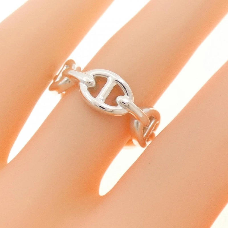 Nhẫn Hàng hiệu Authentic Hermès Chaine d'Ancre 835070