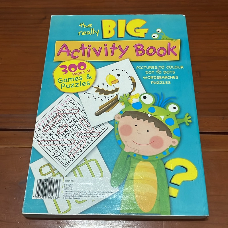 PICTURE BOOK the really big activity book 536465