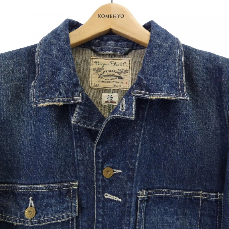 Áo khoác denim BURGUS PLUS - Hàng hiệu Authentic 889686