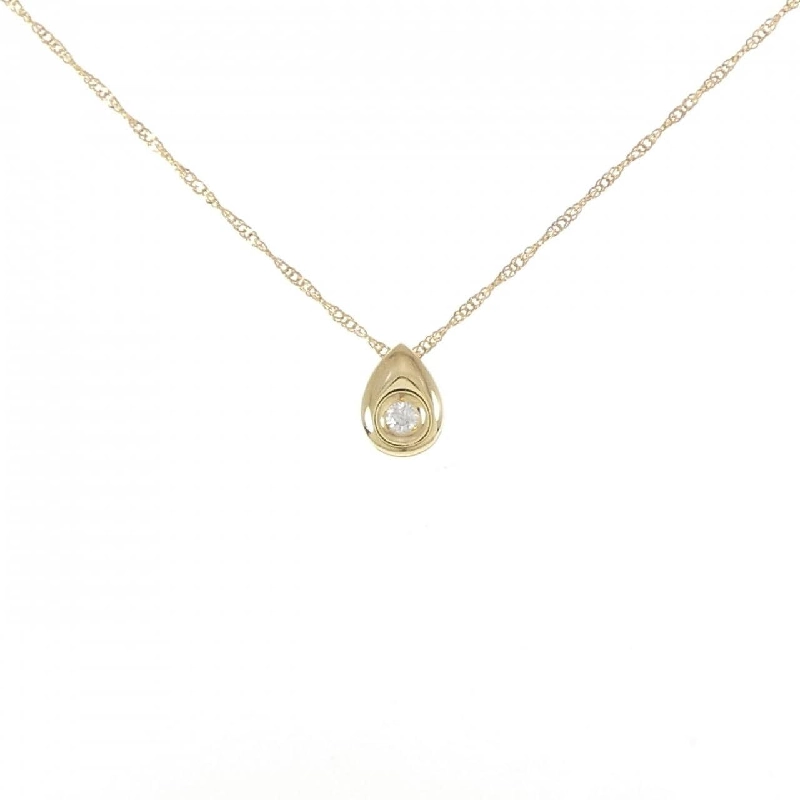 K18YG Dây chuyền kim cương 0.05CT - Hàng hiệu Authentic 861682