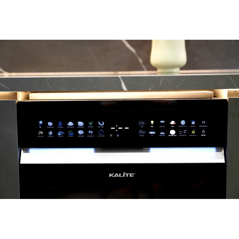 Máy rửa bát Kalite UltraWash Pro 5 tay phun, chứa 15-17 bộ chén đĩa, siêu tiết kiệm 792305