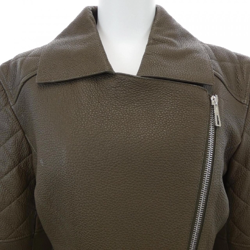 Áo khoác da HERMES 2H1206D0 - Hàng hiệu Authentic 819216