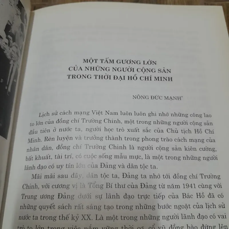 TRƯỜNG CHINH- Một nhân cách lớn, nhà lãnh đạo kiệt xuất của  Cách mạng VN. In năm 2002 717394