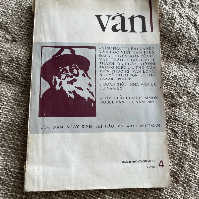 Tạp chí Văn 170 NĂM NGÀY SINH THI HÀO MỸ WALT WHITMAN 1002700