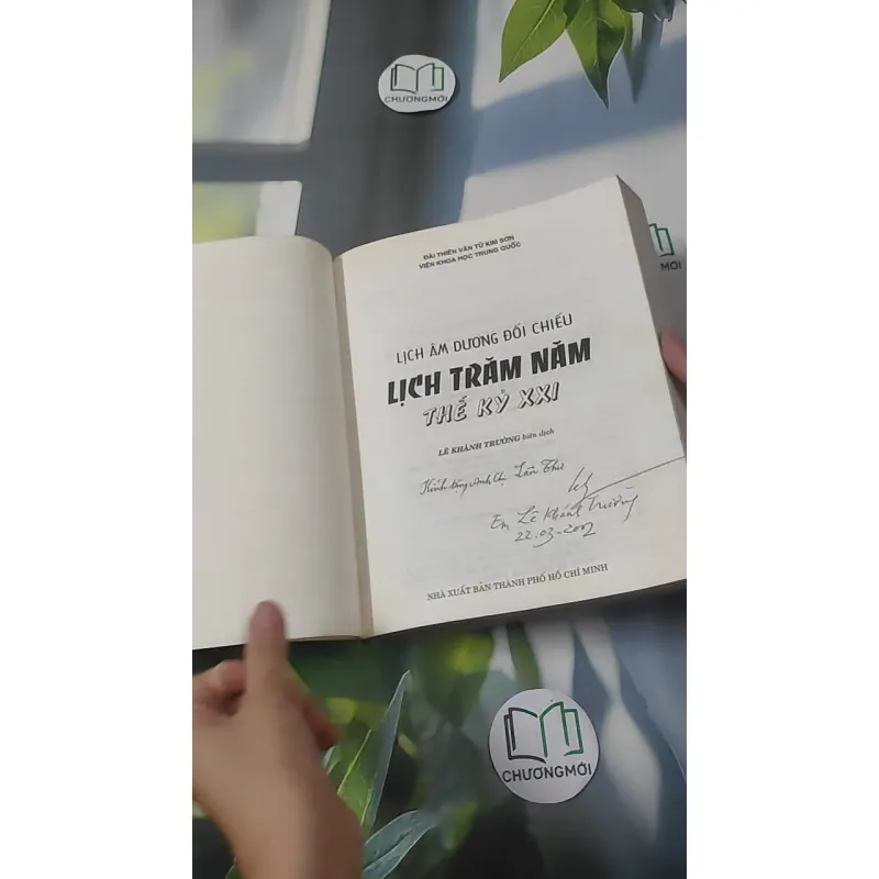 [MIỄN PHÍ BỌC SÁCH] Lịch Trăm Năm Thế Kỷ XXI - Lê Khánh Trường 1018914