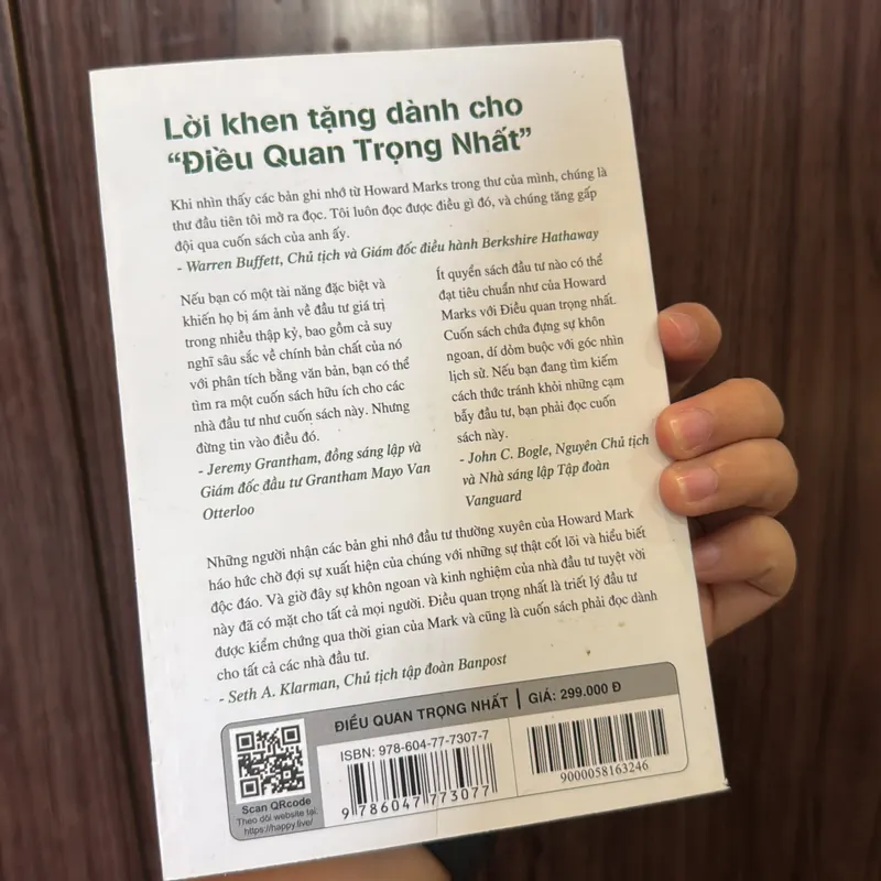 Điều quan trọng nhất - HOWARD MARKS  712044