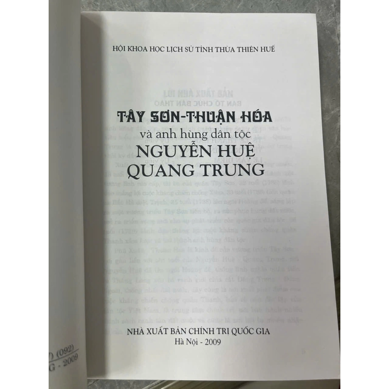 TÂY SƠN THUẬN HÓA VÀ ANH HÙNG DÂN TỘC NGUYỄN HUỆ QUANG TRUNG 532016