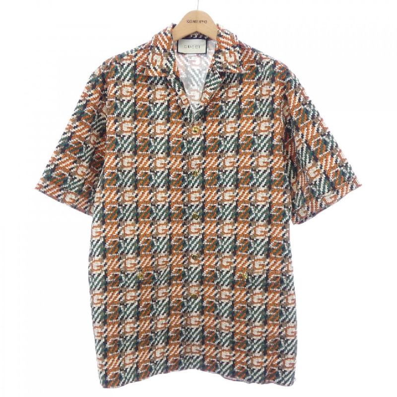 Gucci GUCCI 623168 ZAD2O Áo Sơ Mi Ngắn Tay - Hàng hiệu Chính Hãng 897461