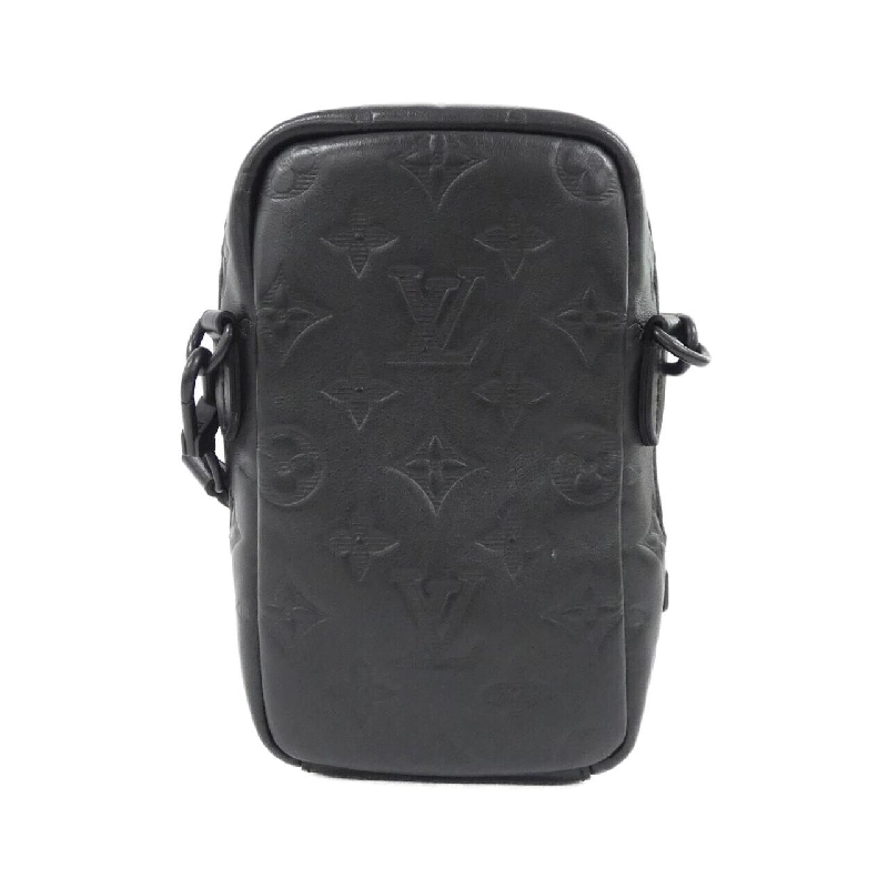 Túi đeo vai Louis Vuitton Monogram Shadow Double Phone Pouch M81323 612917