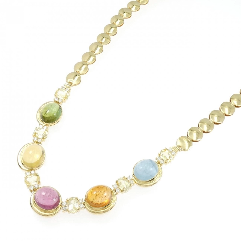 Dây chuyền đá màu 18KYG - Hàng hiệu Authentic 865077