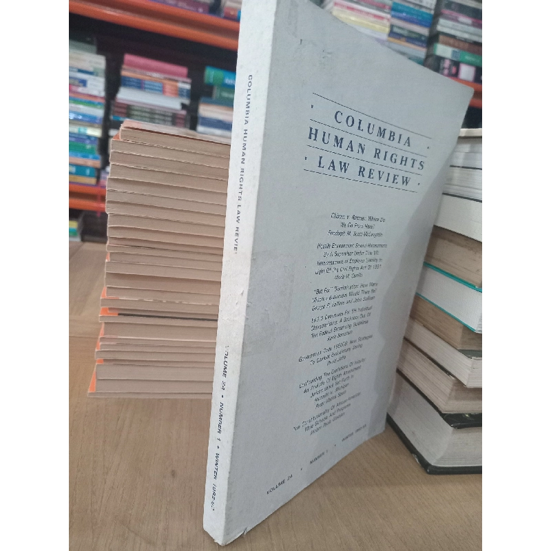 Columbia human rights law review 590600