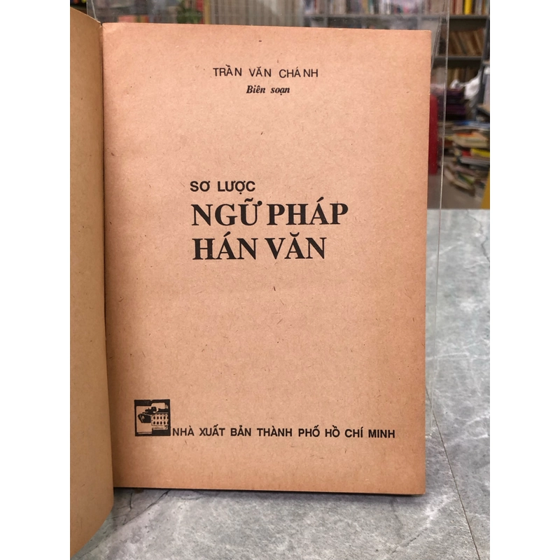 SƠ LƯỢC NGỮ PHÁP HÁN VĂN 358601
