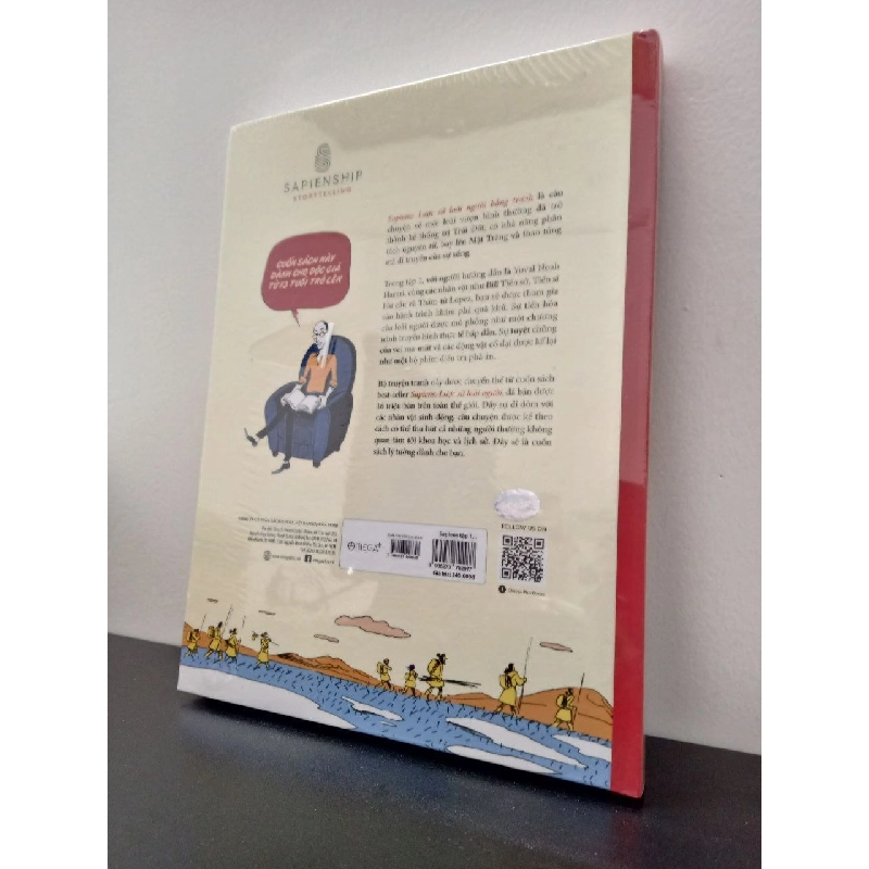 Sapiens: Lược Sử Loài Người Bằng Tranh - Tập 1: Khởi Đầu Của Loài Người - Yuval Noah Harari New 100% ASB0503 910790