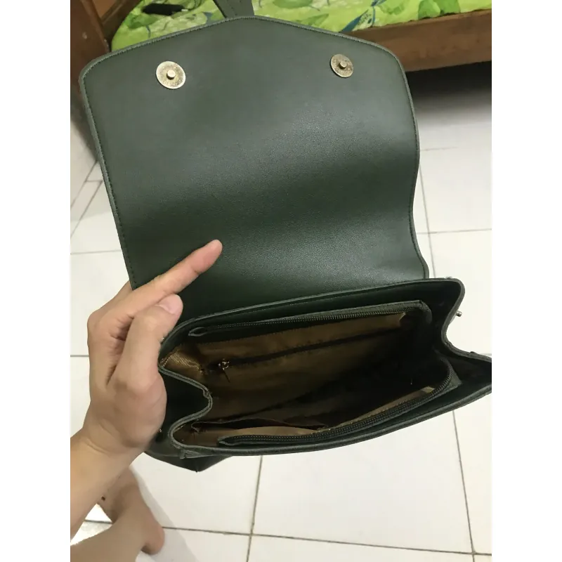 Balo da xanh rêu lamanda 926884