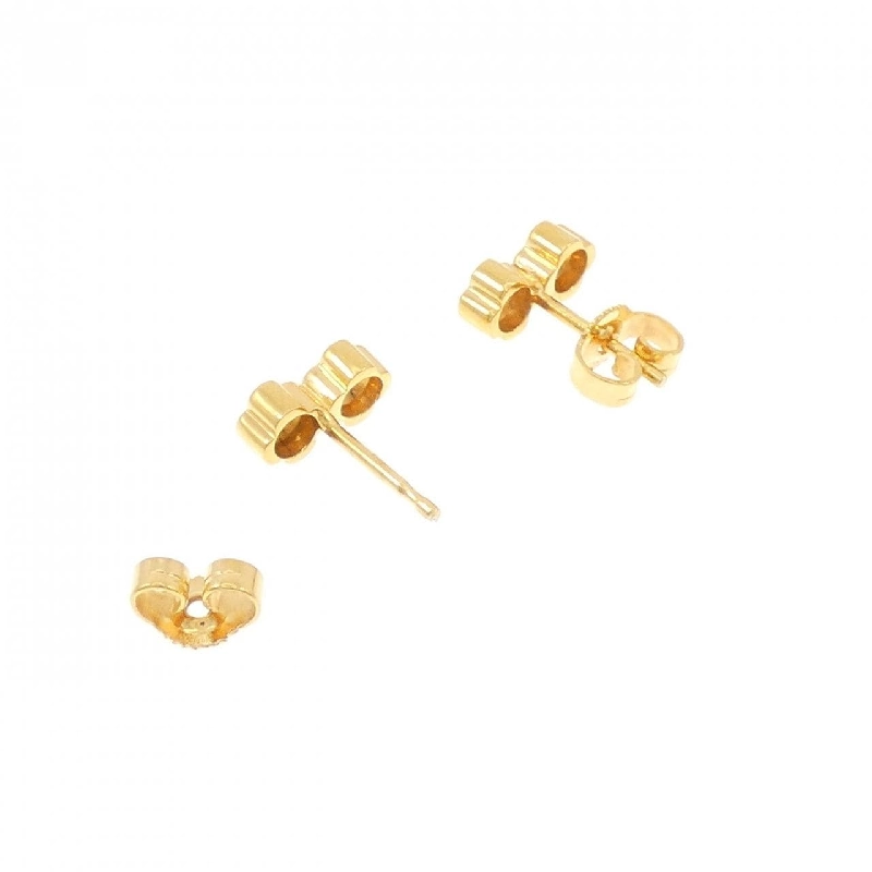 Bông tai kim cương 750YG - Hàng hiệu Authentic 870062