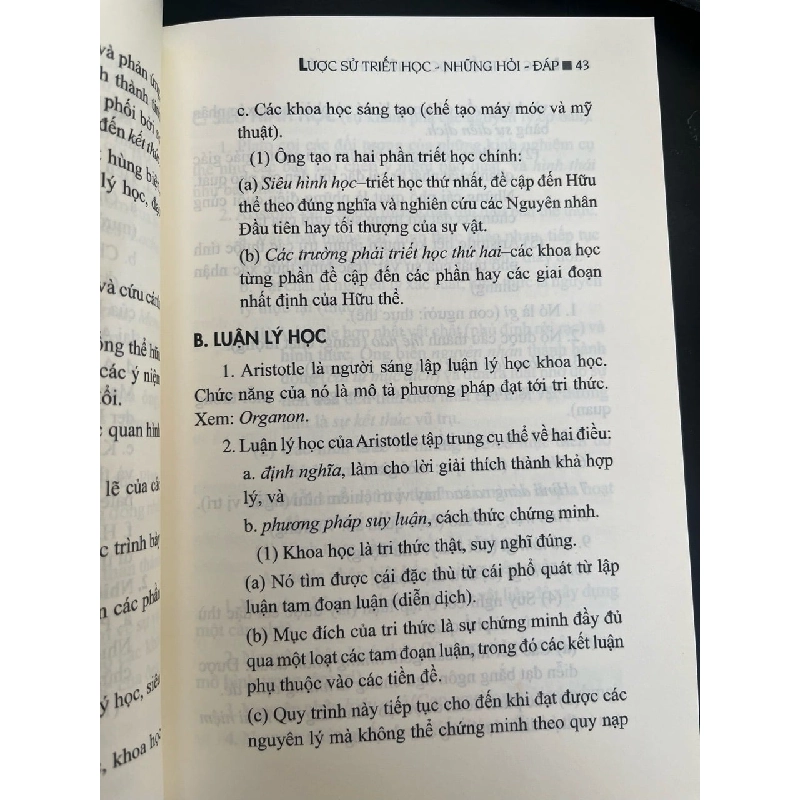 Những hỏi đáp lược sử triết học - John Edward Ben  Tley 793050