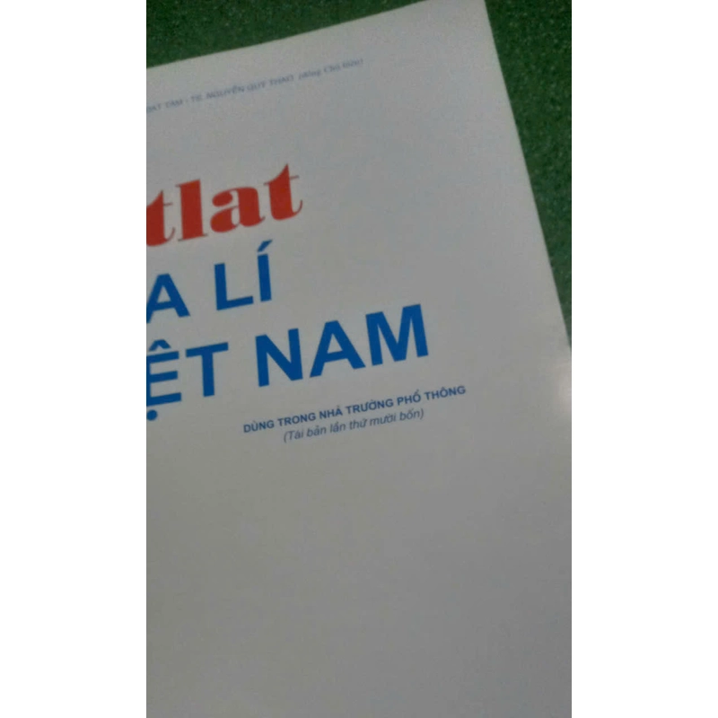 Sách - Atlat Địa lý Việt Nam bản cũ 273526