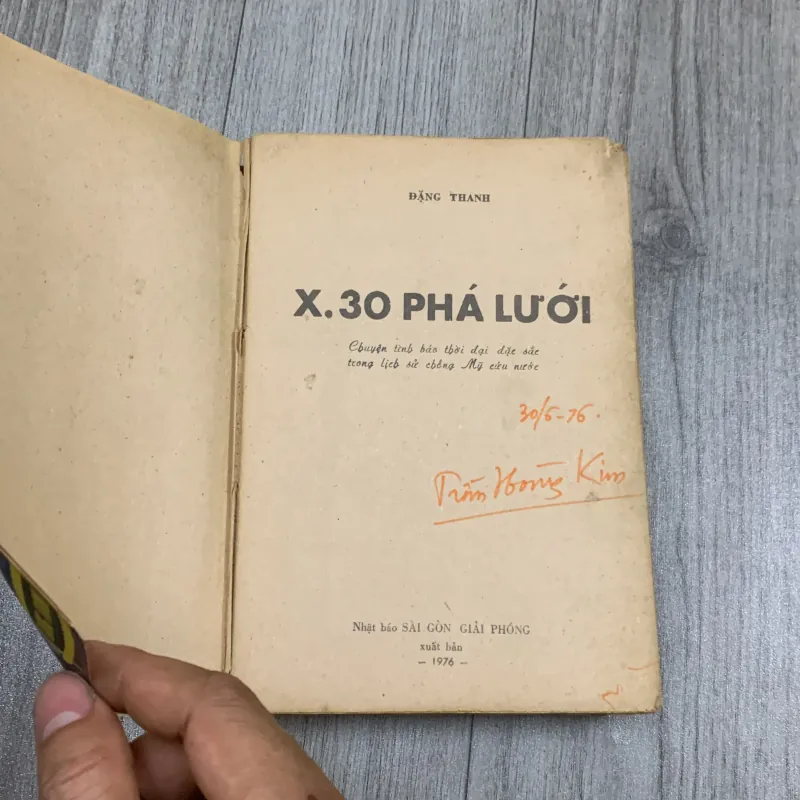 X30 phá lưới - đặng thanh. 10a1 1025681