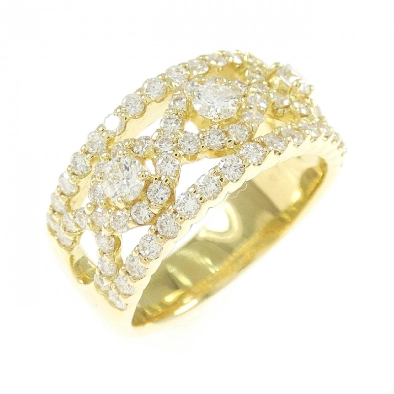 Nhẫn kim cương K18YG 1.25CT - Hàng hiệu Authentic 851053