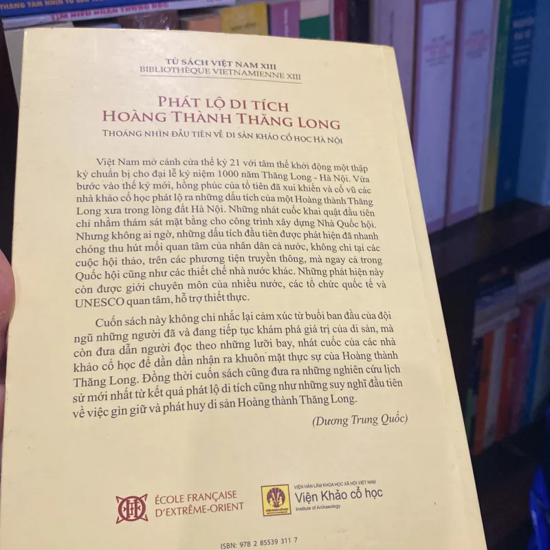 PHÁT LỘ DI TÍCH HOÀNG THÀNH THĂNG LONG (EFEO XIII) 1020087