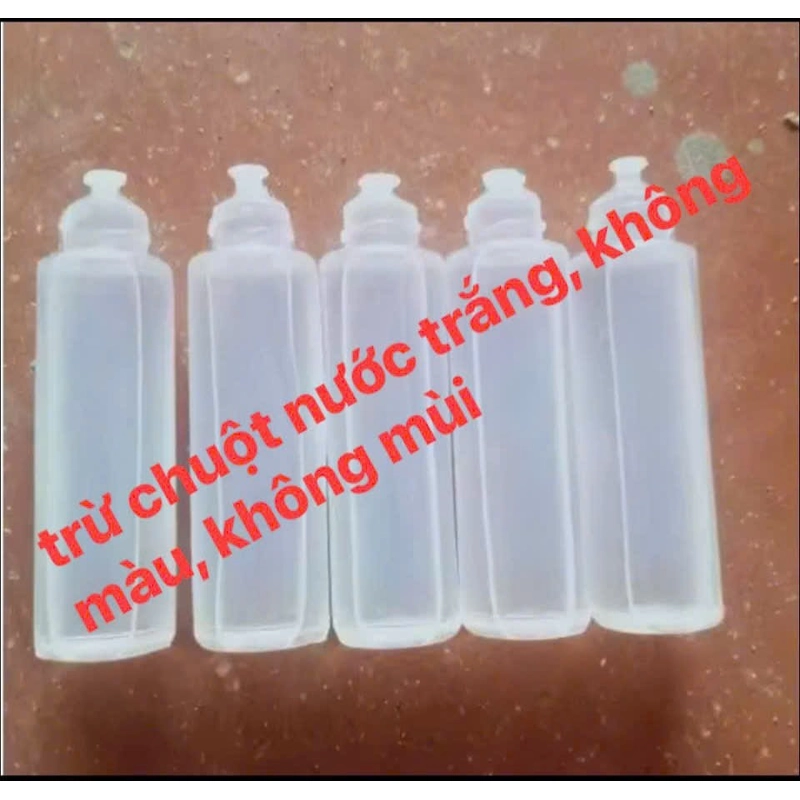 [ ỐNG TO ] 20 lọ Thuốc diệt chuột dạng nước trắng trộn mồi, không màu không mùi, 501119