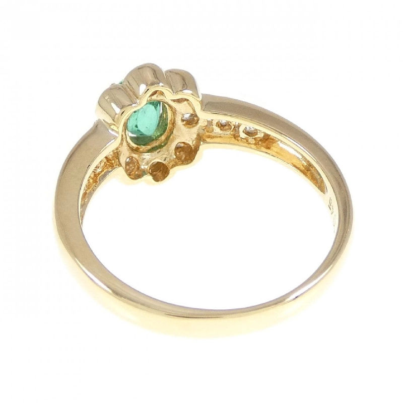 Nhẫn Emerald K18YG 0.46CT 670599