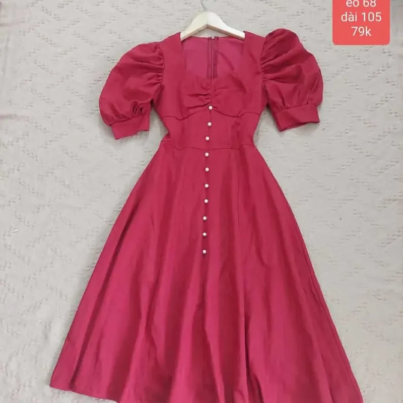 Váy đỏ đô đẹp 563408