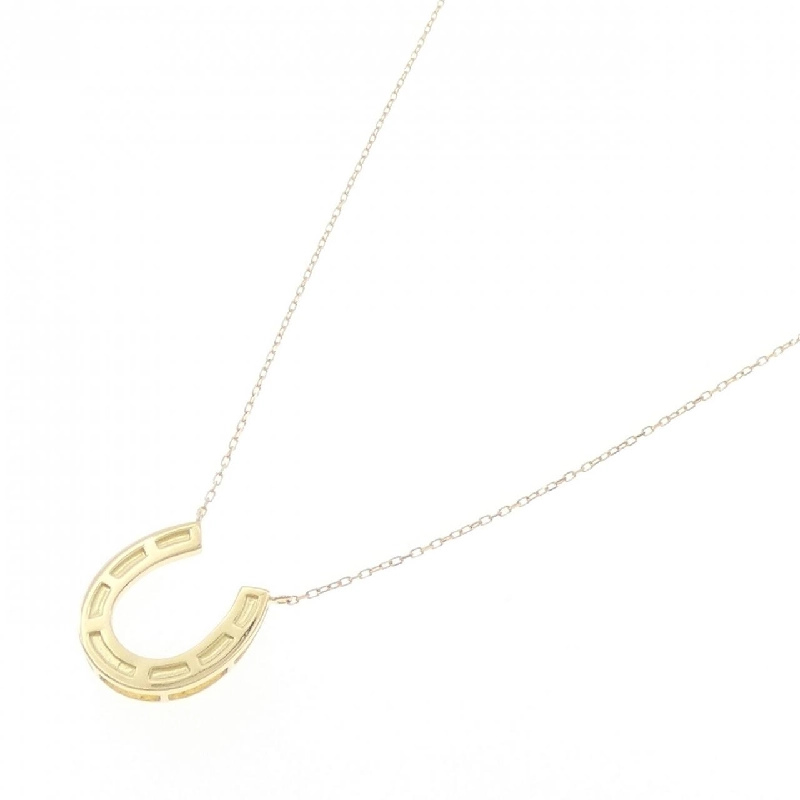 K18YG Dây chuyền hình móng ngựa - Hàng hiệu Authentic 859128