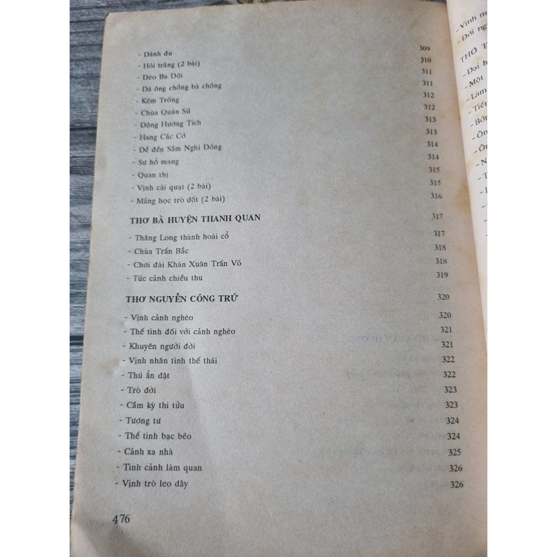 Thơ Nôm Đường luật; Xb 1998; Lã Nhâm Thìn 452118