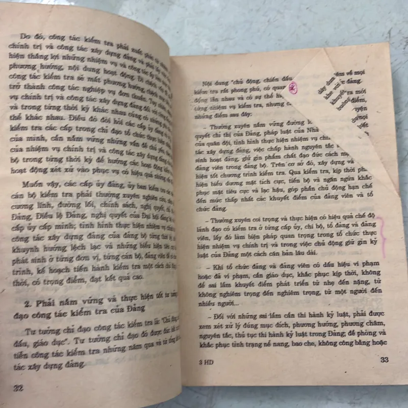 Hướng dẫn công tác kiểm tra và việc thi hành kỷ luật trong đảng 998246