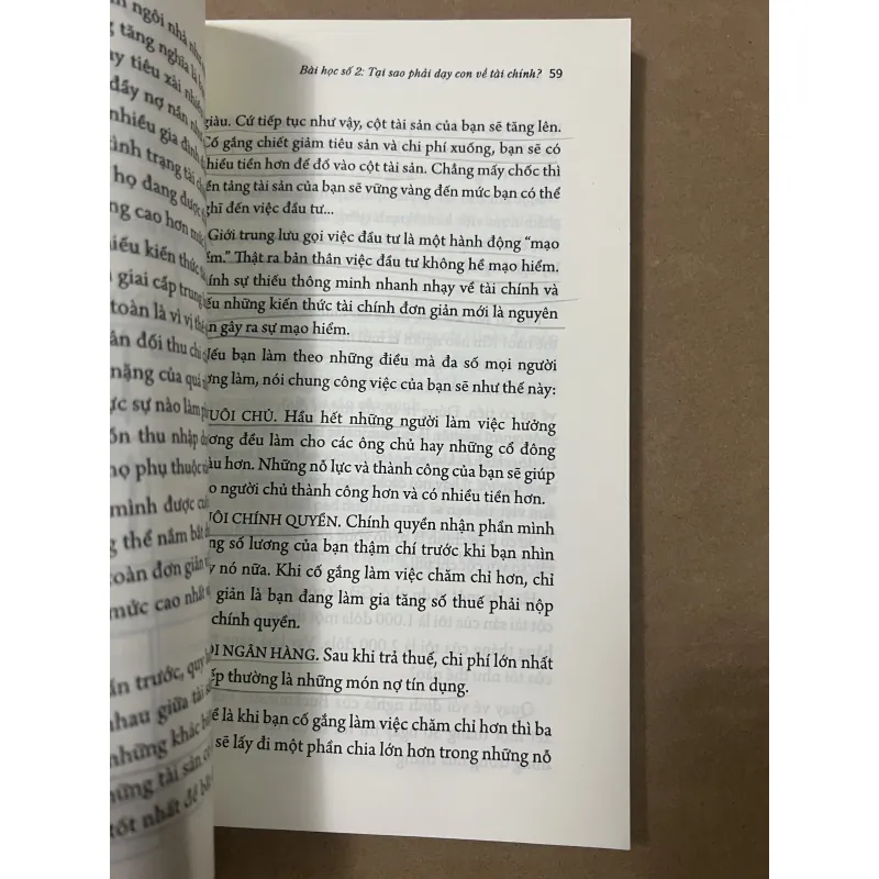 Dạy con làm giàu quyển 1 để không có tiền vẫn tạo ra tiền 1010396