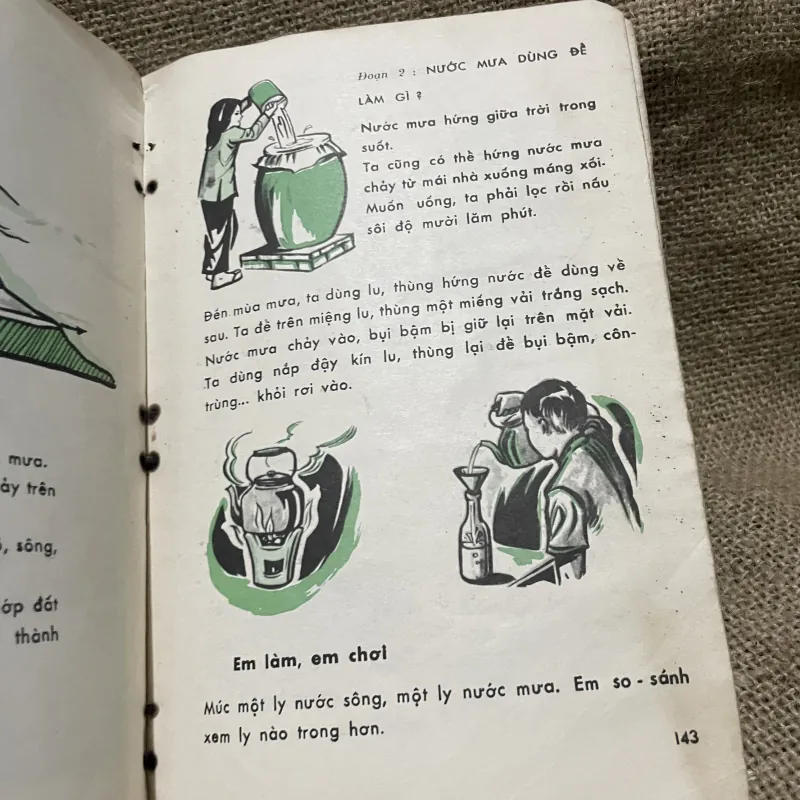 Em tìm hiểu khoa học - Lơp 2, sách giáo khoa xưa  931487