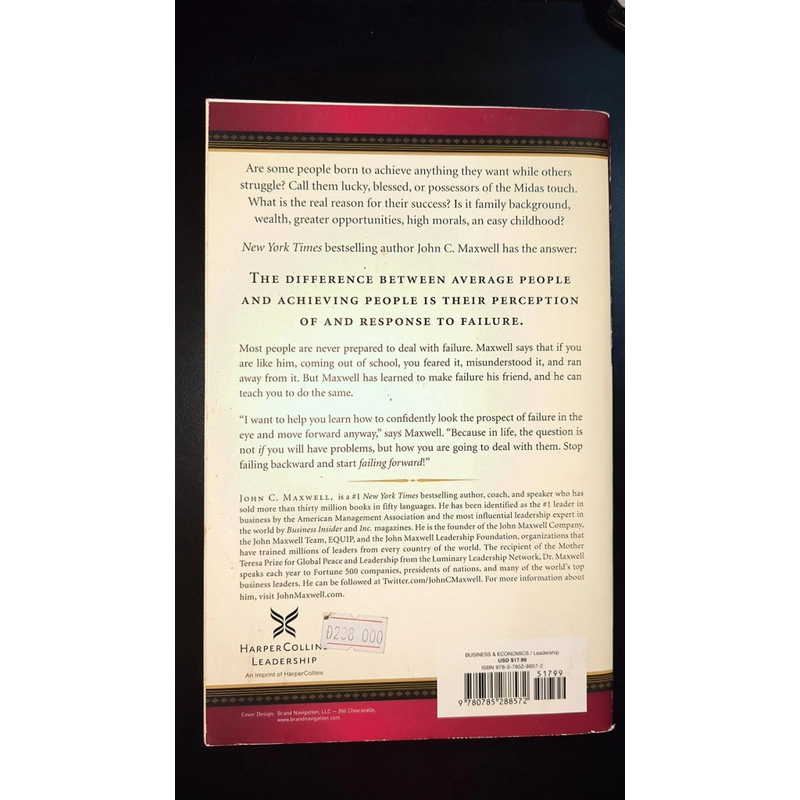 FALLING FORWARD - JOHN C. MAXWELL 543028