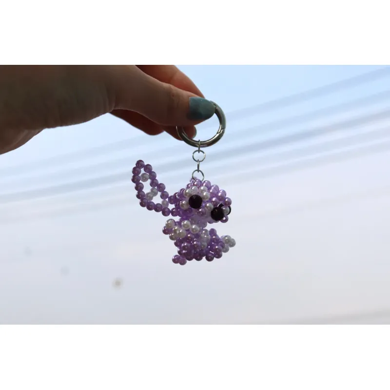 Móc khoá Stitch bằng cườm 934135