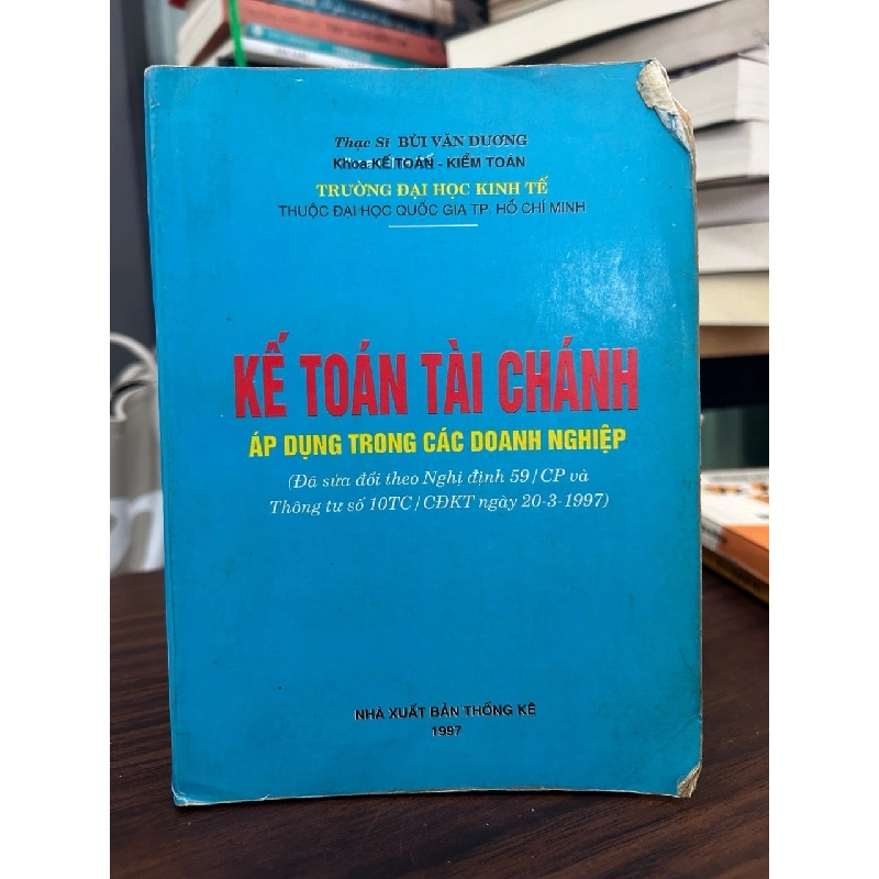 Kế toán tài chính áp dụng trong các doanh nghiệp -NXB thống kê 797213